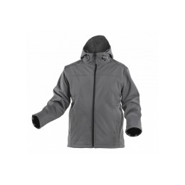 INN Куртка SOFTSHELL с капюшоном графитовая 