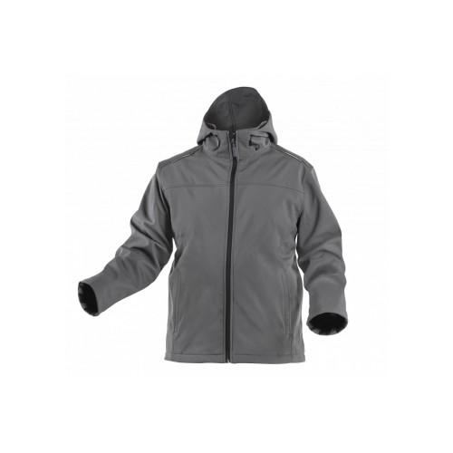 INN Куртка SOFTSHELL с капюшоном графитовая 