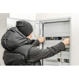 JONAS Шапка утепленная черная 