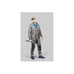 KALMIT Полукомбинезон рабочий серый 