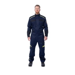 Комбинезон сварщика 1 класса Brodeks FS 58-01, т.синий/черный