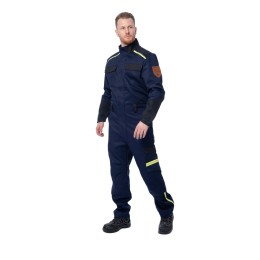 Комбинезон сварщика 1 класса Brodeks FS 58-01, т.синий/черный
