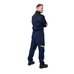 Комбинезон сварщика 1 класса Brodeks FS 58-01, т.синий/черный