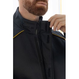 Комбинезон сварщика 2 класса Brodeks FS 58-02, черный