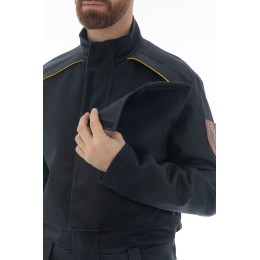 Комбинезон сварщика 2 класса Brodeks FS 58-02, черный