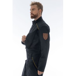 Комбинезон сварщика 2 класса Brodeks FS 58-02, черный