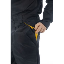 Комбинезон сварщика 2 класса Brodeks FS 58-02, черный