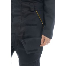 Комбинезон сварщика 2 класса Brodeks FS 58-02, черный