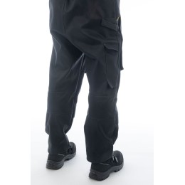 Комбинезон сварщика 2 класса Brodeks FS 58-02, черный