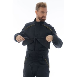 Комбинезон сварщика 2 класса Brodeks FS 58-02, черный