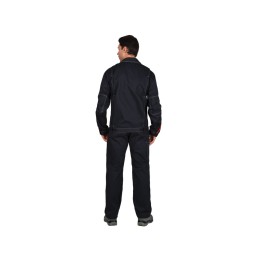 Костюм "СИРИУС-Фаворит" летний: куртка, п/к. т-сер. с сер. и красн. отд. 100%ХБ