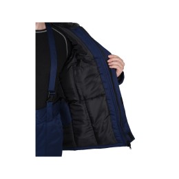 Костюм "СИРИУС-Рост-Арктика": курт.брюки, синий с васильковым 