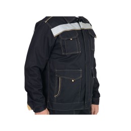 Костюм "ТРОЯ": куртка, полукомбинезон синий 