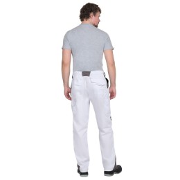 Костюм СИРИУС-ЦИТРИН куртка, брюки белый со средне-серым