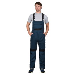 Костюм СИРИУС-ЦИТРИН куртка, полукомбинезон, морена с черным