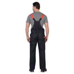 Костюм «СИРИУС-ФАВОРИТ-МЕГА» куртка, п/к сер. с красн. и чёрн.