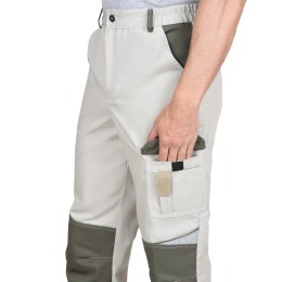 Костюм СИРИУС-КАСПИЙ куртка, брюки, молочный с оливой, песочным и СОП