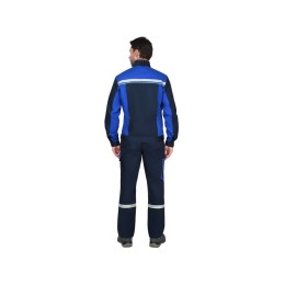 Костюм СИРИУС-ПРАКТИК-ЛЮКС-РОСС куртка, п/к т.синий с васильк
