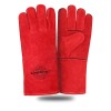 Краги спилковые ЯМАЛ Safeprotect® красные