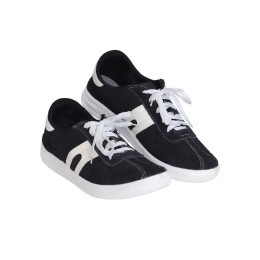 Кроссовки велюровые Люкс черные