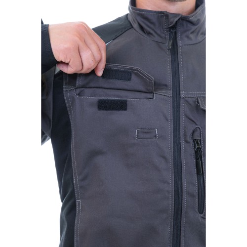 Куртка Brodeks KS 202, серый/черный