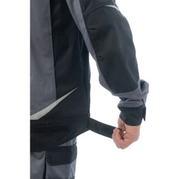 Куртка Brodeks KS202-C, графит серый/черный