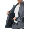 Куртка Brodeks KS202-C, графит серый/черный