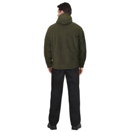 Куртка флисовая СИРИУС-ТЕХНО хаки (флис дублированный)