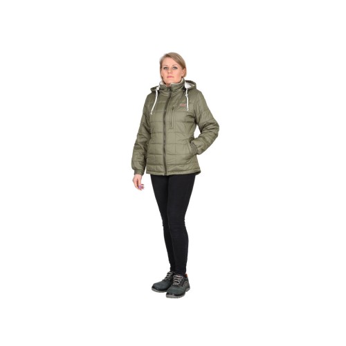 Куртка "ПРАГА-Люкс" женская,  оливковая  