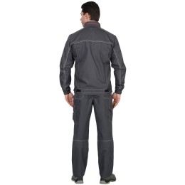 Куртка "СИРИУС-АЛЕКС" летняя мужская т-серая 