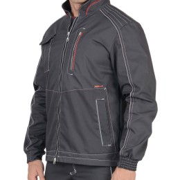 Куртка "СИРИУС-АЛЕКС" летняя мужская т-серая 