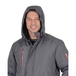 Куртка "СИРИУС Алекс" зимняя мужская цвет т.серый 