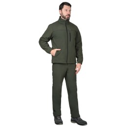 Куртка СИРИУС-АЗОВ хаки софтшелл