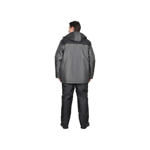 Куртка СИРИУС-ФАВОРИТ т.серая с черным Оксфорд