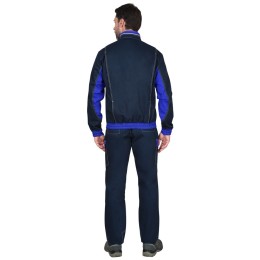 Куртка СИРИУС-КАРАТ-РОСС т.синяя с васильковый