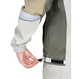 Куртка СИРИУС-КАСПИЙ молочная с оливой и песочным и СОП