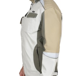 Куртка СИРИУС-КАСПИЙ молочная с оливой и песочным и СОП