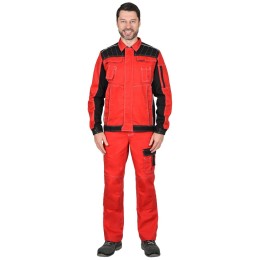 Куртка СИРИУС-ПРЕСТИЖ кор., красная с черным