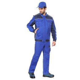 Куртка СИРИУС-ПРЕСТИЖ кор,. васильковая с синим