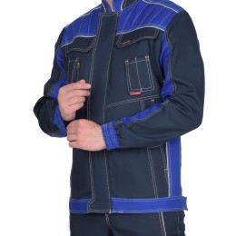 Куртка СИРИУС-ПРЕСТИЖ-ЛЮКС синий с васильковым