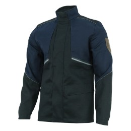 Куртка сварщика 1 класса Brodeks FS 28-01, т.синий/черный