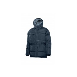 LEON утепленная куртка с капюшоном темно-синяя