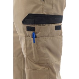 Летние брюки Brodeks KS 301, бежевый