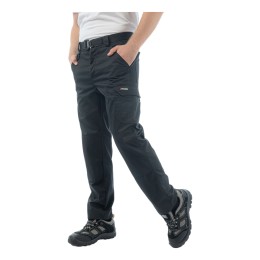 Летние брюки Brodeks KS 301, черный