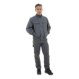 Летние брюки Brodeks KS 301, серый