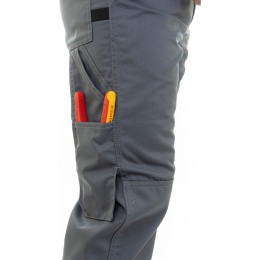 Летние брюки Brodeks KS 301, серый