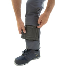 Летние брюки Brodeks KS 301, серый