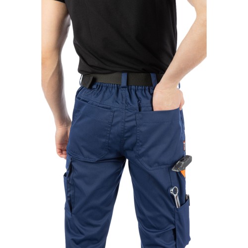 Летние брюки Brodeks KS 301, синий