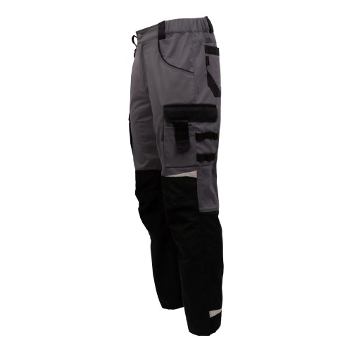 Летние брюки Brodeks KS 302 C, графит серый/черный