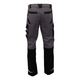 Летние брюки Brodeks KS 302 C, графит серый/черный